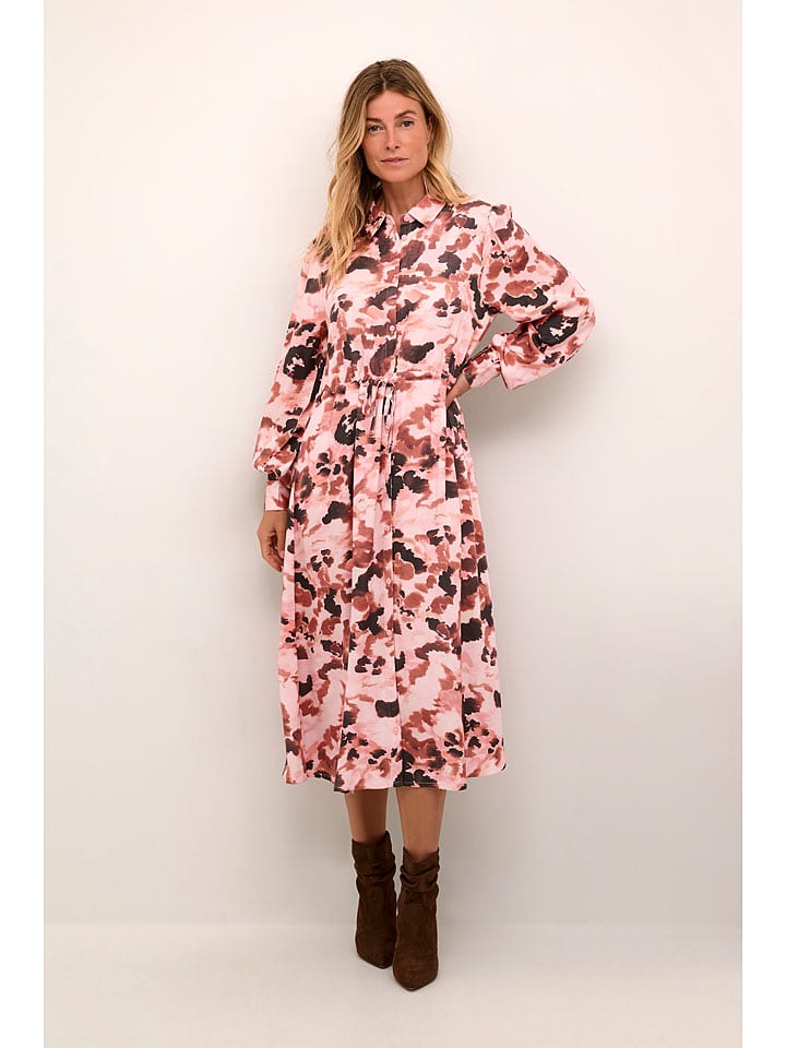 Cream Sukienka "Elena" w kolorze czarno-jasnoróżowym rozmiar: 36