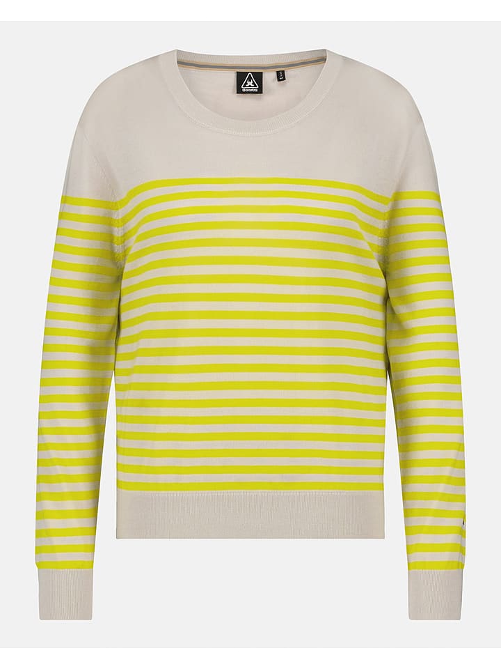 GAASTRA Sweter "Smerlada" w kolorze kremowo-żółtym rozmiar: M