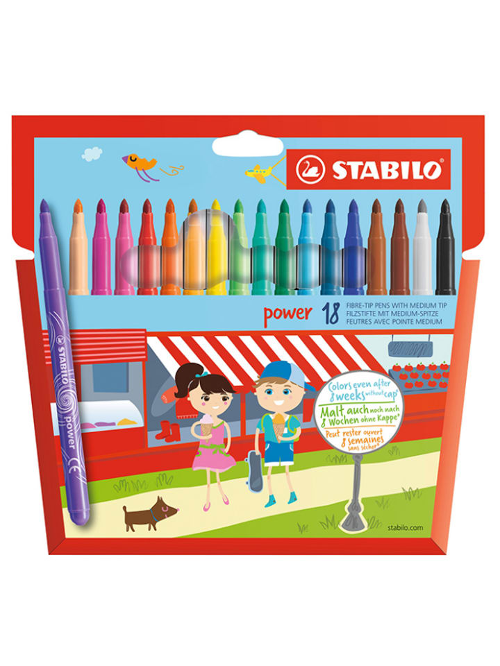 STABILO Mazaki (18 szt.) "STABILO power" rozmiar: onesize