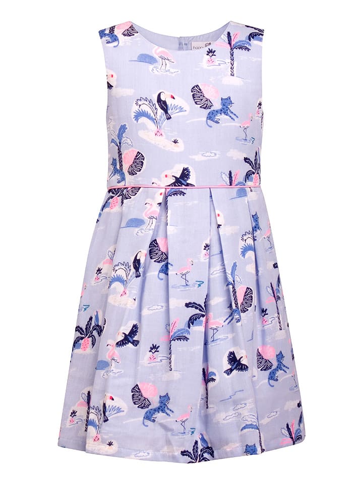 happy girls by Eisend Sukienka w kolorze niebieskim rozmiar: 98