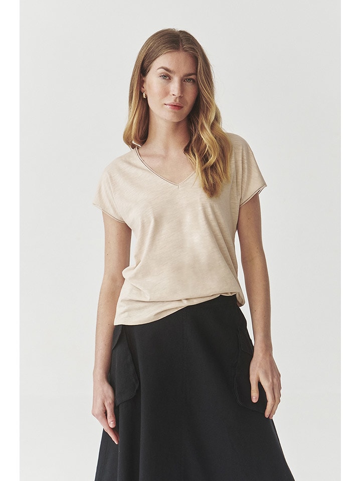 TATUUM Koszulka w kolorze beżowym rozmiar: L