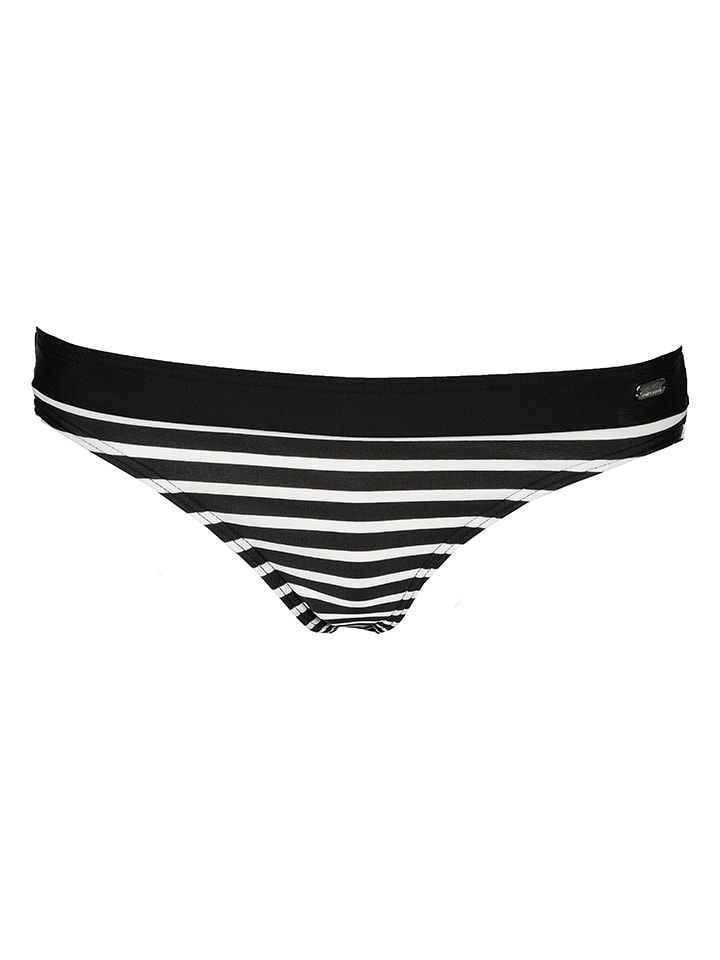 Figi bikini w kolorze czarno-białym