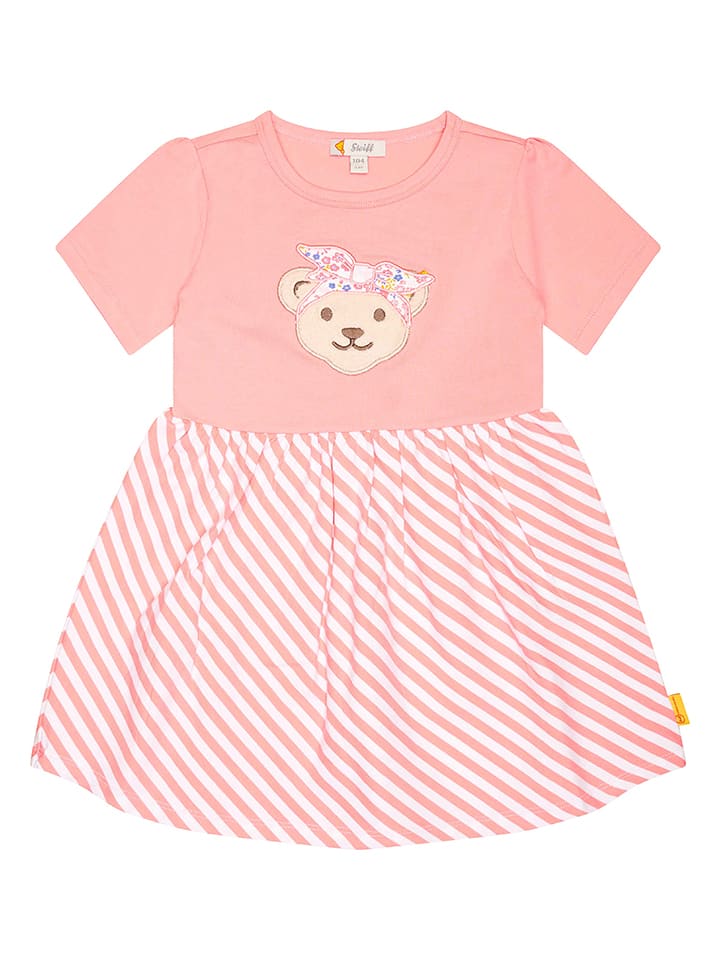 Steiff Sukienka w kolorze jasnoróżowym rozmiar: 110