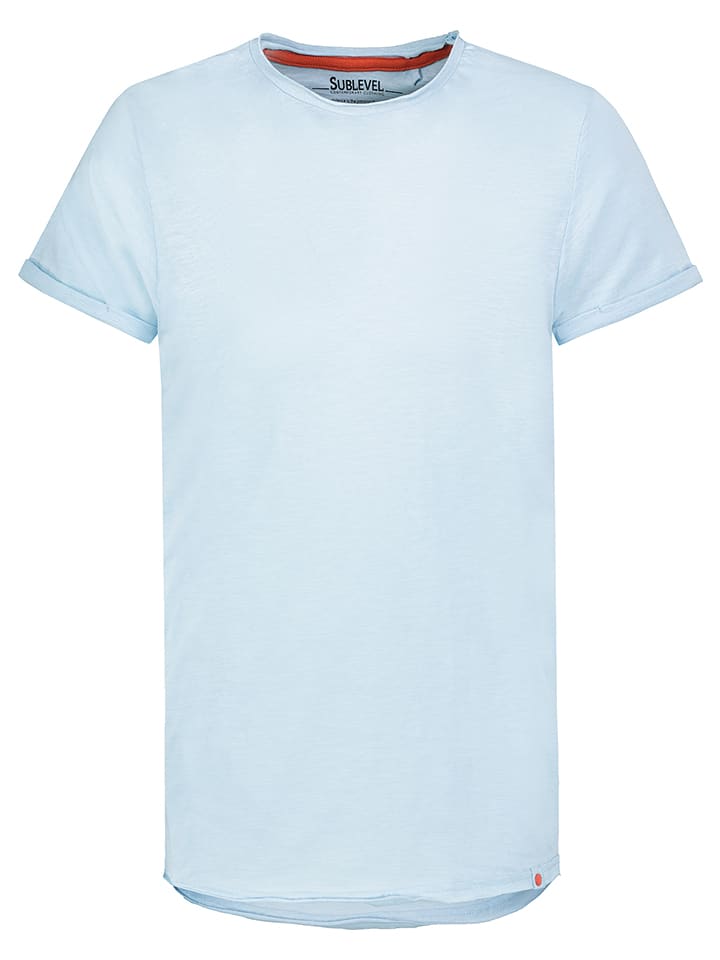Sublevel Koszulka w kolorze błękitnym rozmiar: S