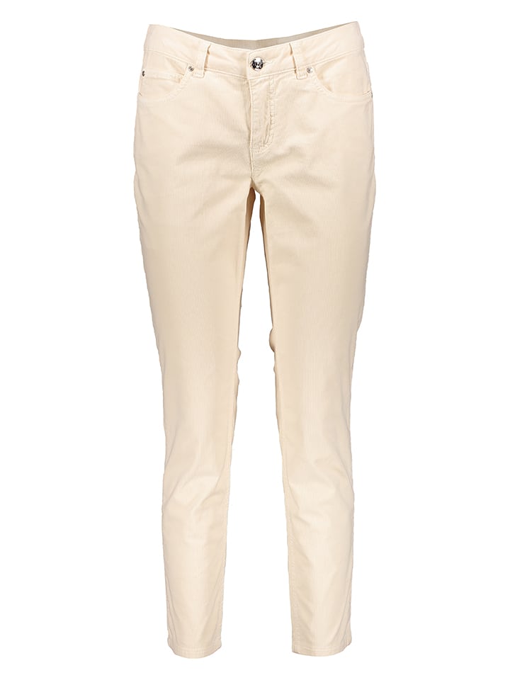 Oui Jegginsy w kolorze kremowym rozmiar: 34