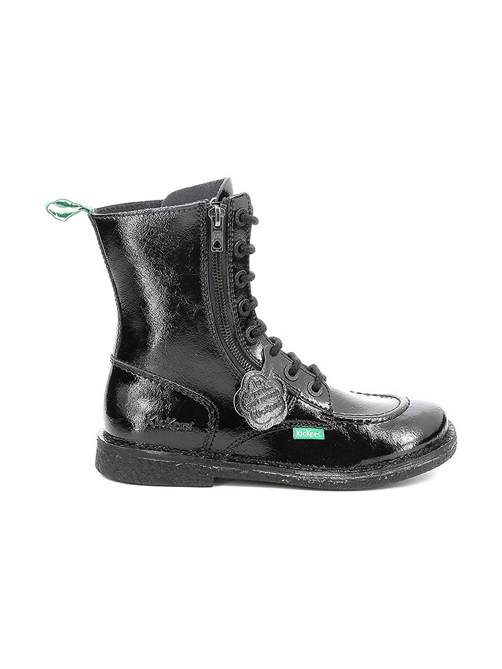 Kickers Skórzane botki "Meetickzip" w kolorze czarnym rozmiar: 41