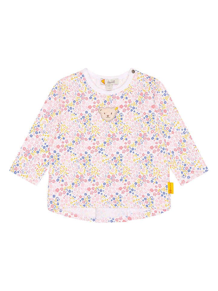 Steiff Koszulka w kolorze jasnoróżowym rozmiar: 80