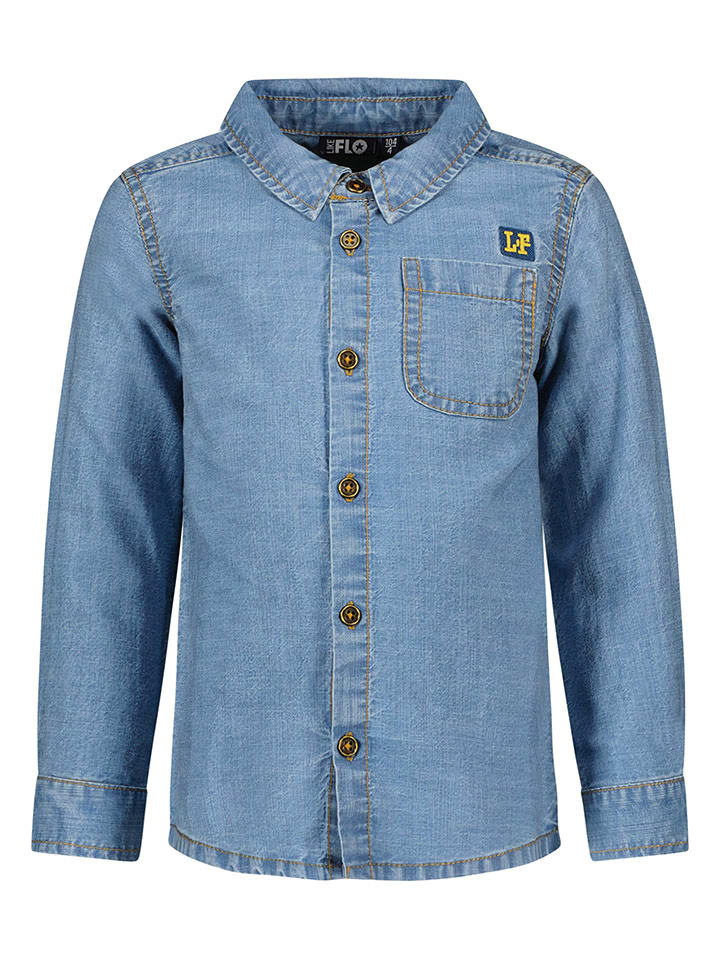 Like Flo Koszula dżinsowa w kolorze niebieskim rozmiar: 152