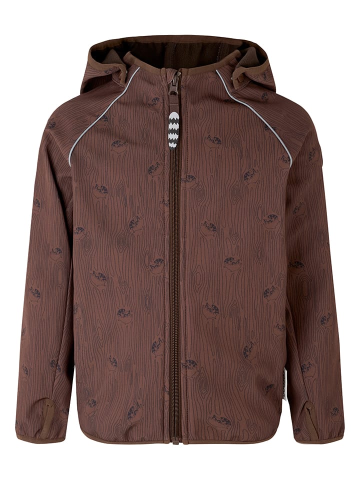 Kurtka softshellowa "Wellington" w kolorze brązowym