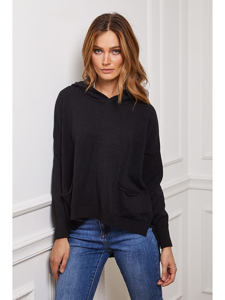 Joséfine Sweter "Forja" w kolorze czarnym rozmiar: S