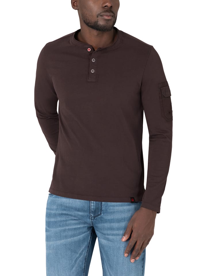 Timezone Koszulka w kolorze brązowym rozmiar: M