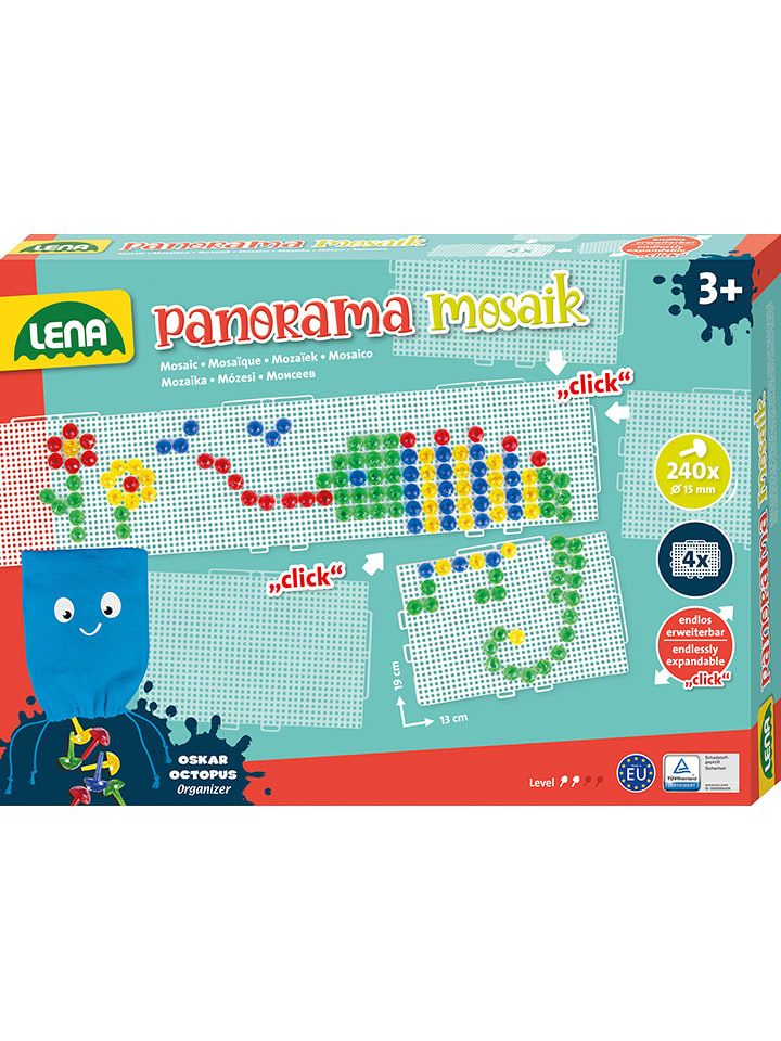 LENA Zestaw "Panoramabild XL" do tworzenia mozaiki - 3+ rozmiar: onesize