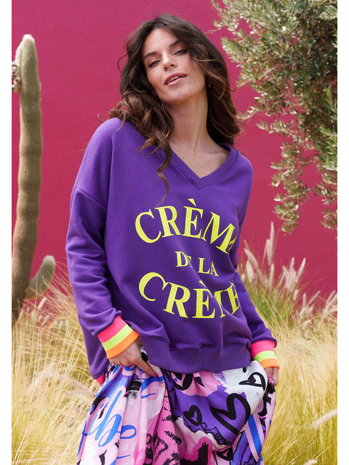 miss goodlife Bluza w kolorze fioletowym rozmiar: XL