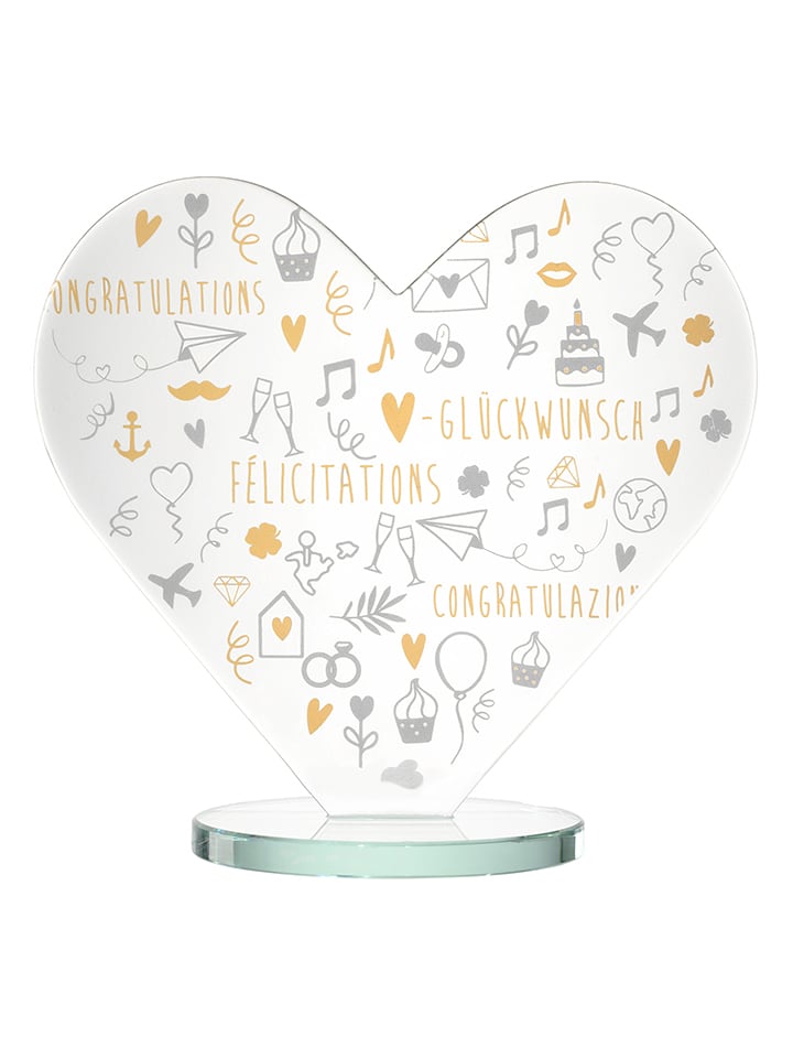 LEONARDO Figurka dekoracyjna w kolorze białym - 20 x 19 cm rozmiar: onesize