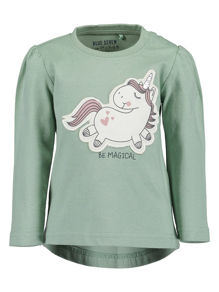 Blue Seven Koszulka w kolorze turkusowym rozmiar: 86