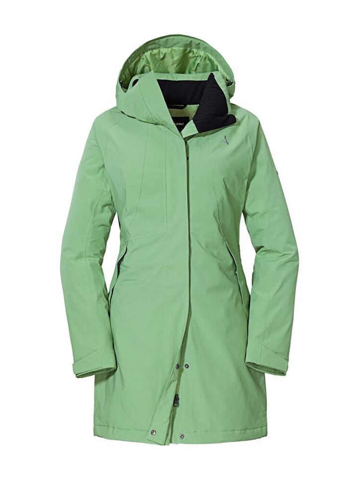 Schöffel Kurtka funkcyjna 3w1 "Auerspitz" w kolorze zielonym rozmiar: 40