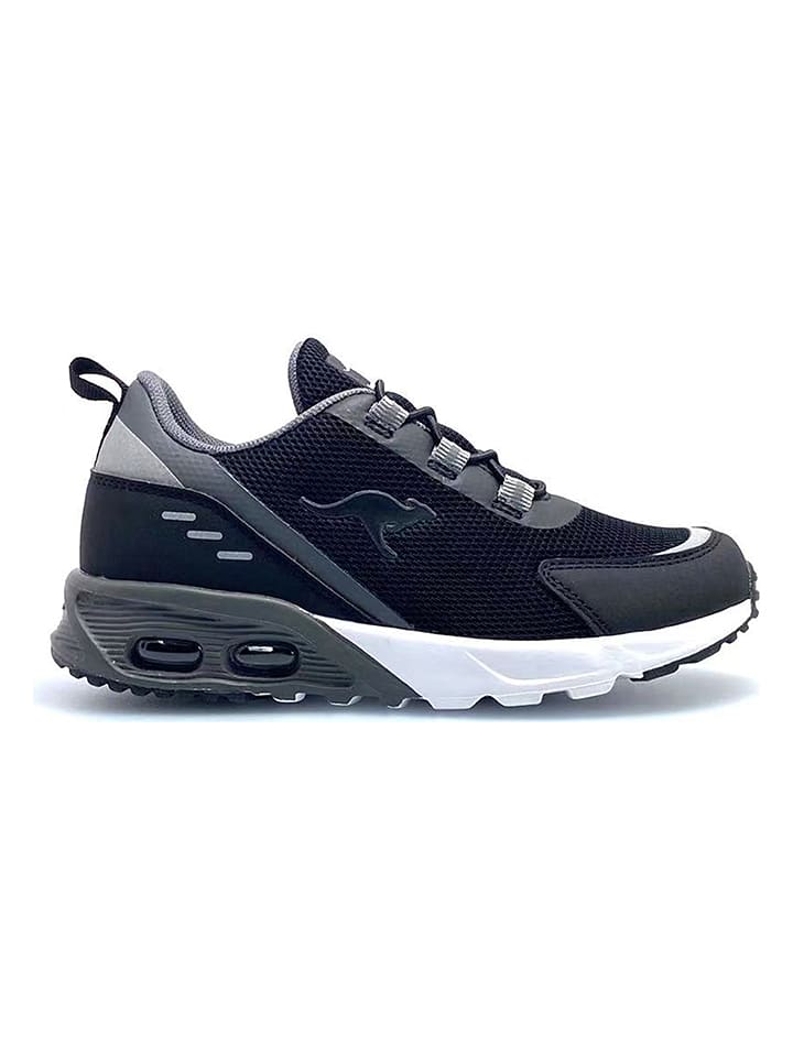 Kangaroos Sneakersy "KX-Arg" w kolorze czarno-szarym rozmiar: 31