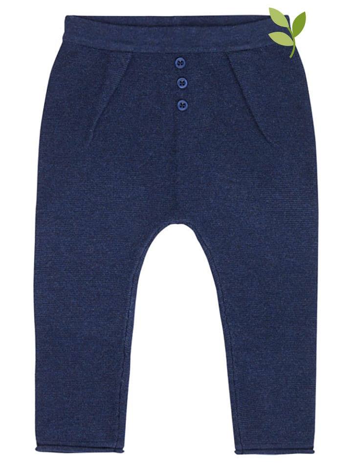 Legginsy "Pablo" w kolorze granatowym