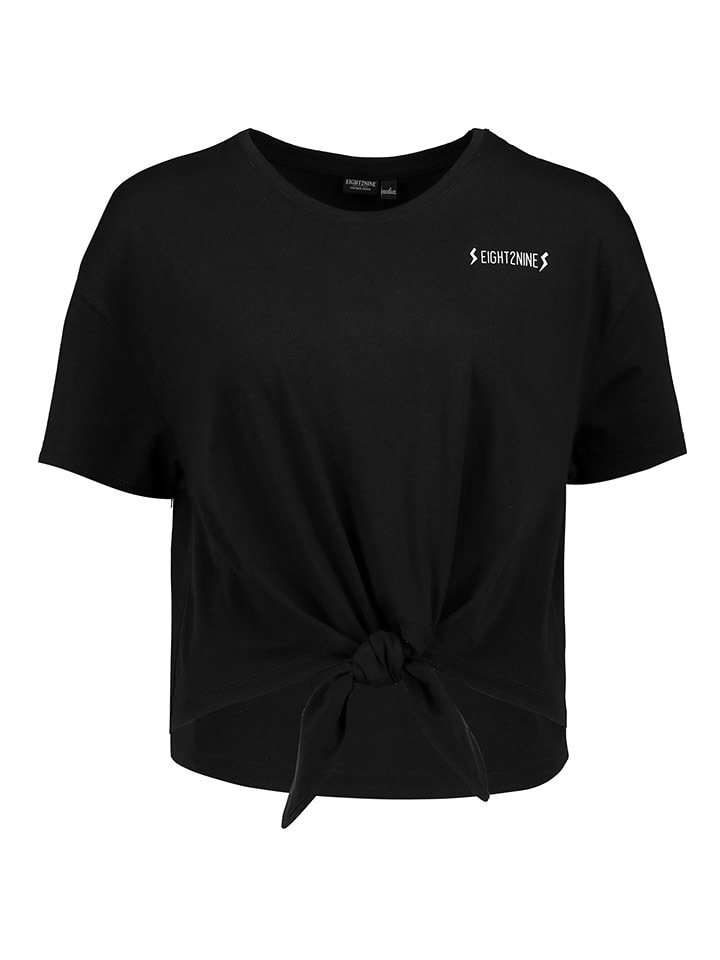 Eight2Nine Koszulka w kolorze czarnym rozmiar: M