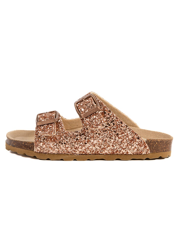 billowy Skórzane klapki w kolorze jasnoróżowym rozmiar: 33