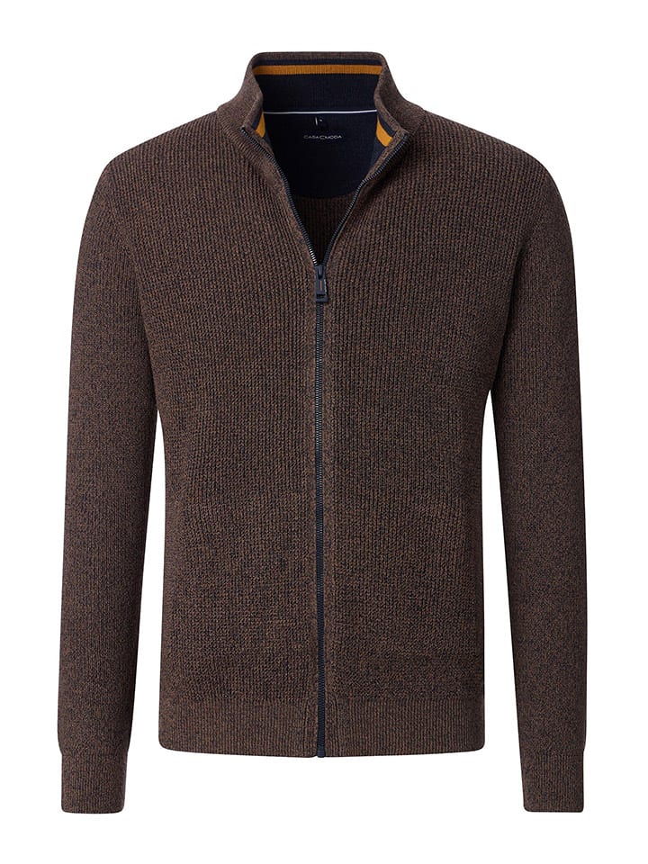 CASAMODA Kardigan w kolorze brązowym rozmiar: 3XL