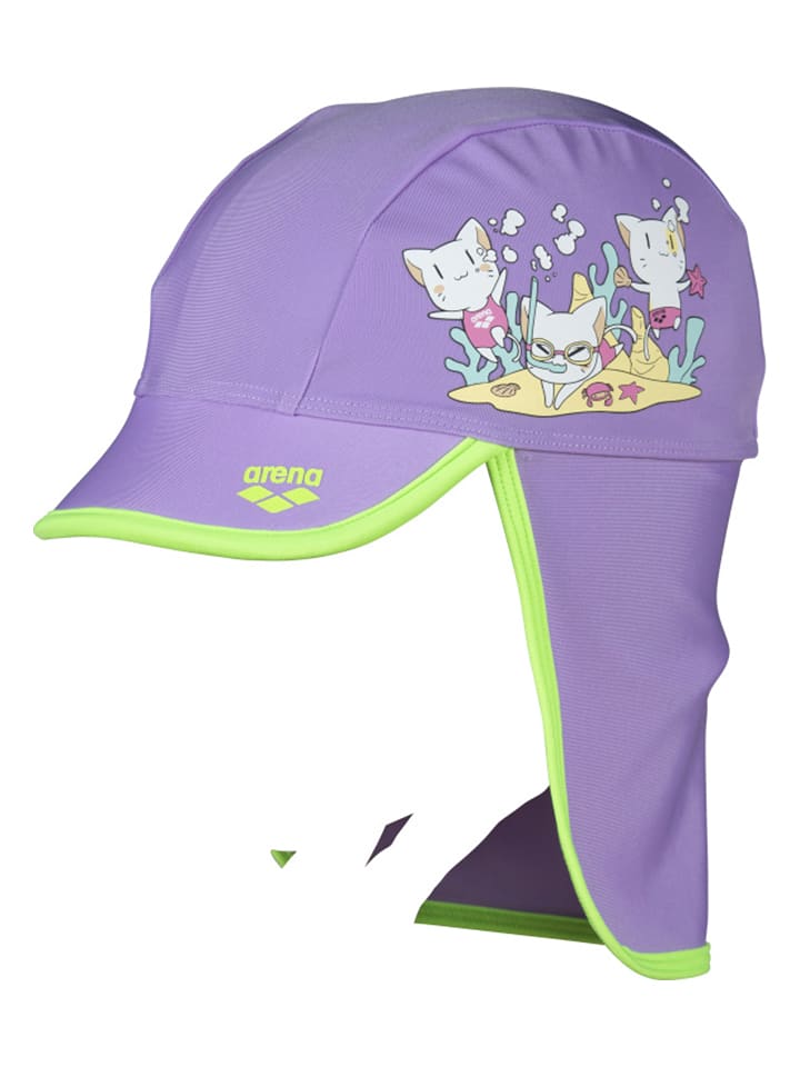 Czapka w kolorze lawendowym