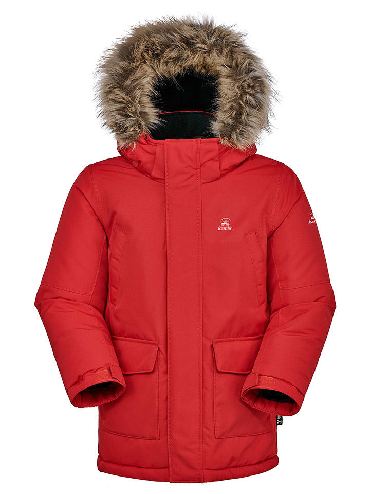 Kamik Parka "Aden" w kolorze czerwonym rozmiar: 116