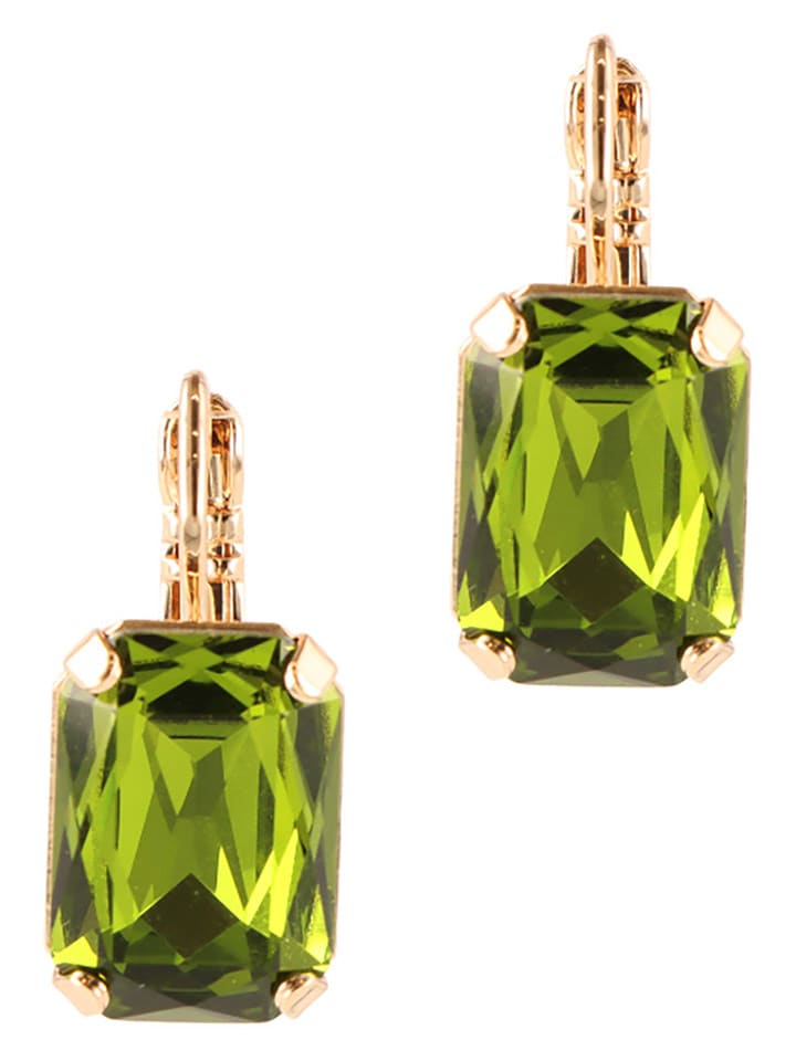 Otazu Pozłacane kolczyki z kryształami rozmiar: onesize