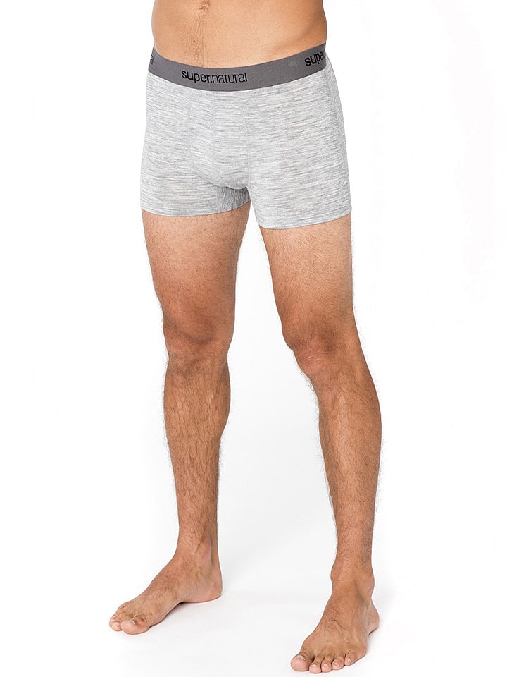 super.natural Bokserki funkcyjne w kolorze szarym rozmiar: S