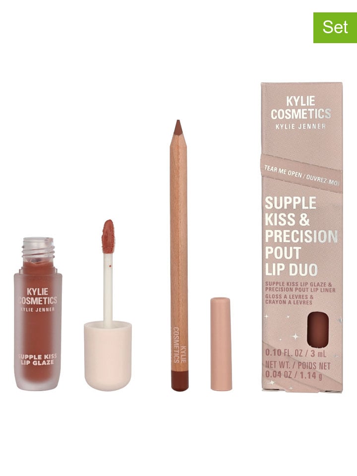 Kylie Cosmetics 2-częściowy zestaw "Supple Kiss & Precision Pout" rozmiar: onesize
