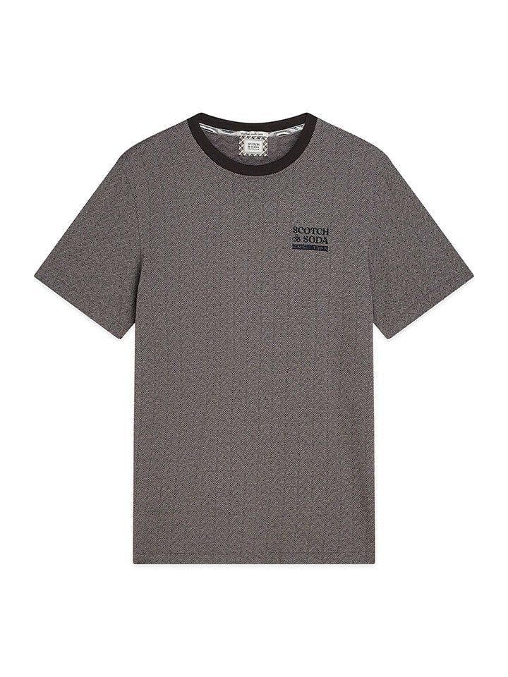 Scotch & Soda Koszulka w kolorze antracytowym rozmiar: M