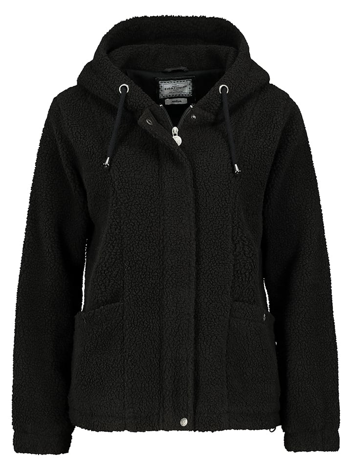 Kurtka przejściowa w kolorze czarnym