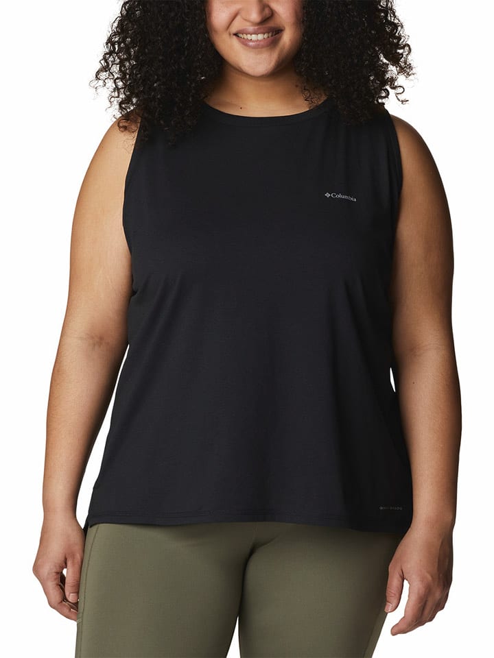Columbia Top sportowy "Sun Trek™" w kolorze czarnym rozmiar: XS