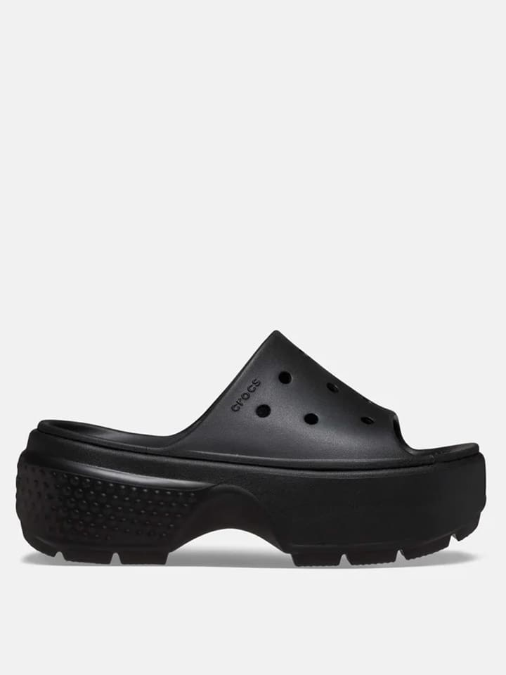 Crocs Klapki "Stomp" w kolorze czarnym rozmiar: 41/42
