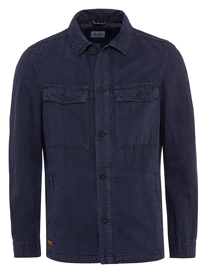 Kurtka koszulowa w kolorze granatowym
