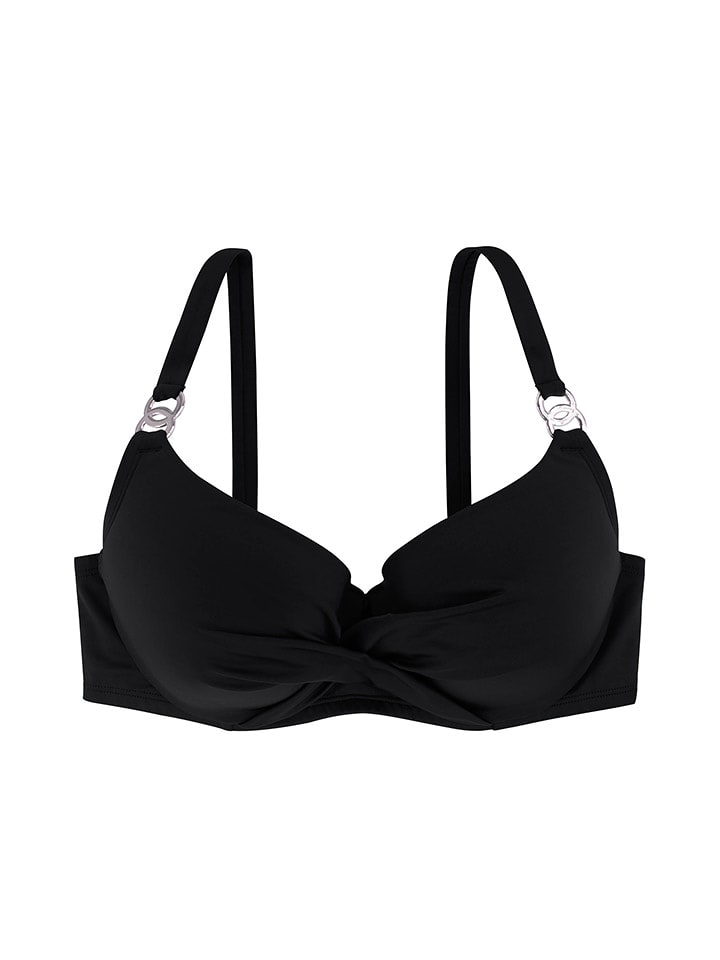 Biustonosz bikini "Opio" w kolorze czarnym