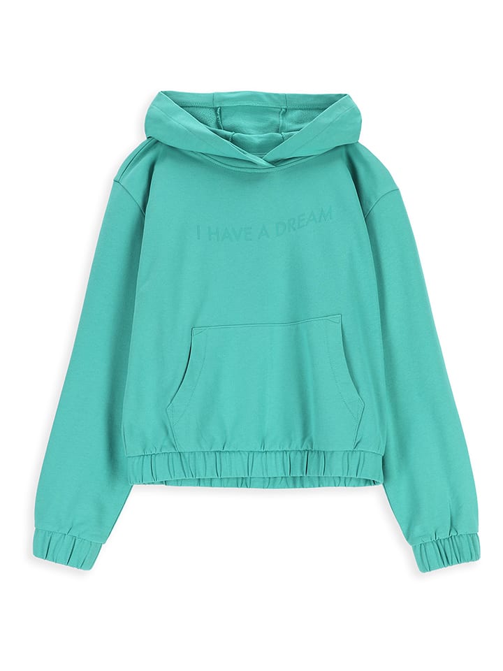 MOKIDA Bluza w kolorze turkusowym rozmiar: 134