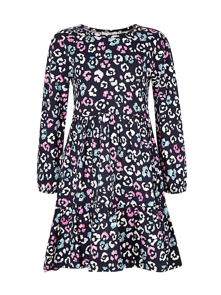 happy girls by Eisend Sukienka w kolorze czarno-białym rozmiar: 134