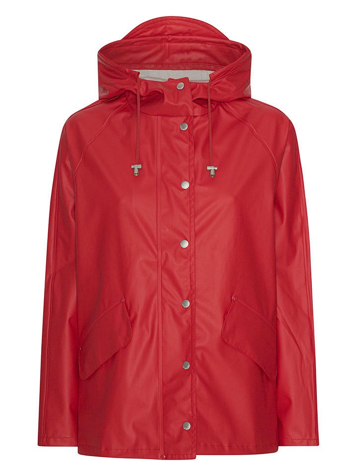 Ilse Jacobsen Kurtka przeciwdeszczowa w kolorze czerwonym rozmiar: 42