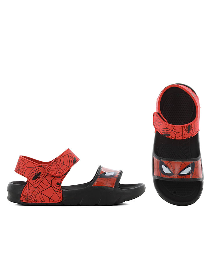 Sandały "Spiderman" w kolorze czerwonym