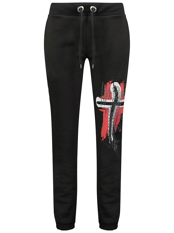 Geographical Norway Spodnie dresowe "Matuvu" w kolorze czarnym rozmiar: M
