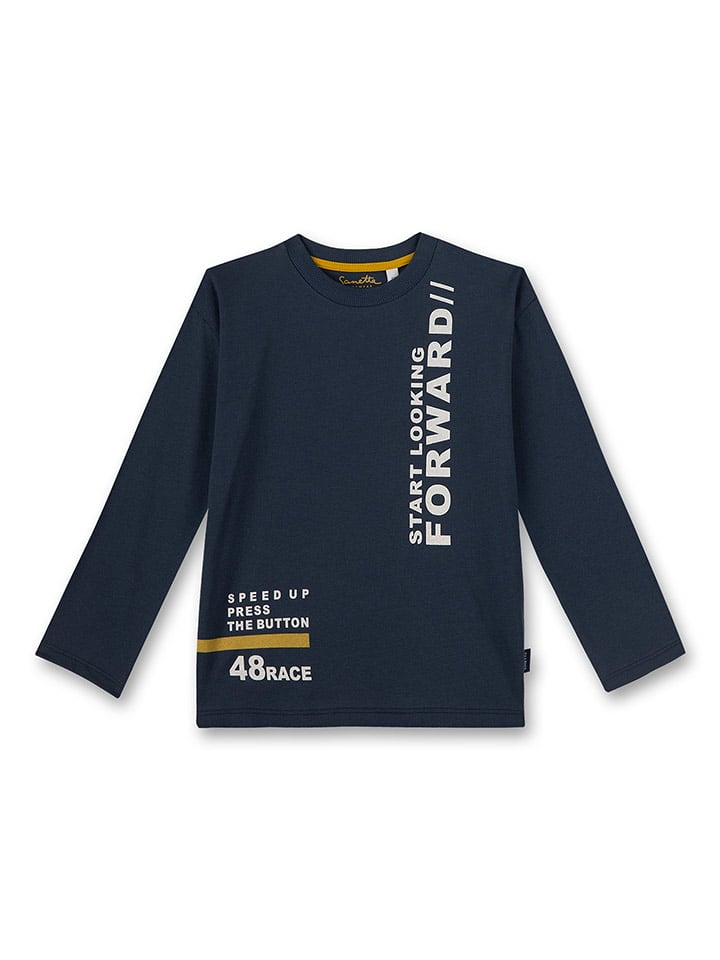 Sanetta Kidswear Koszulka w kolorze granatowym rozmiar: 104