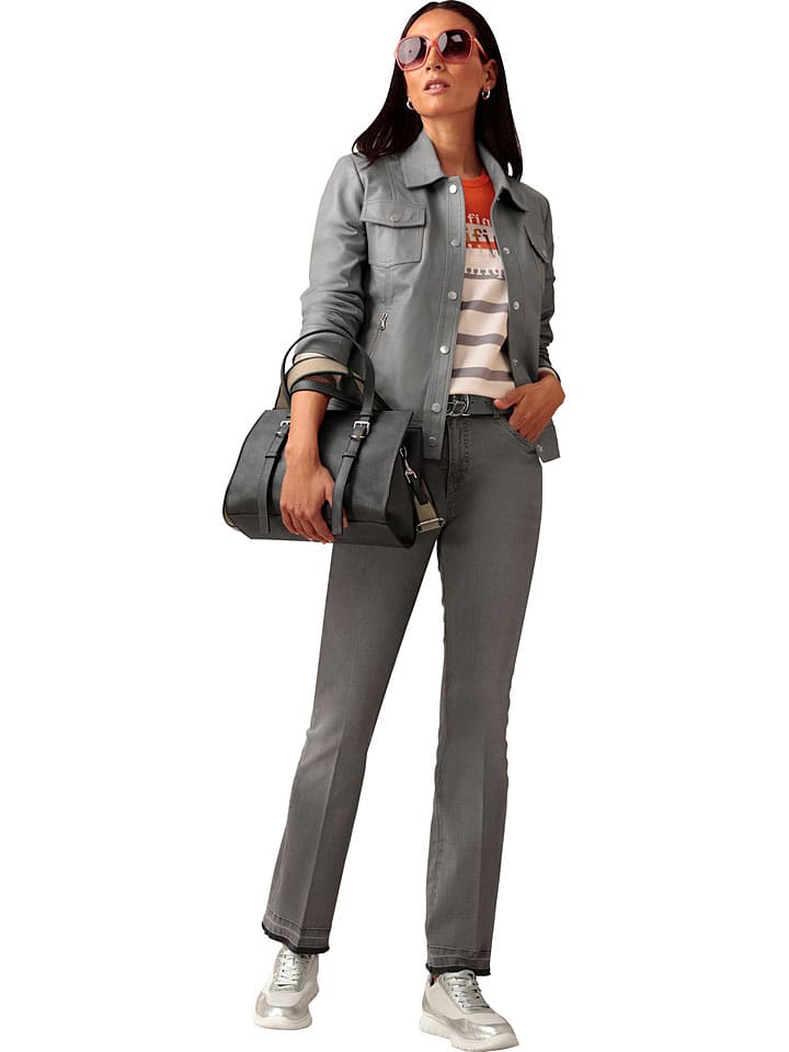 Heine Dżinsy - Slim fit - w kolorze szarym rozmiar: 46