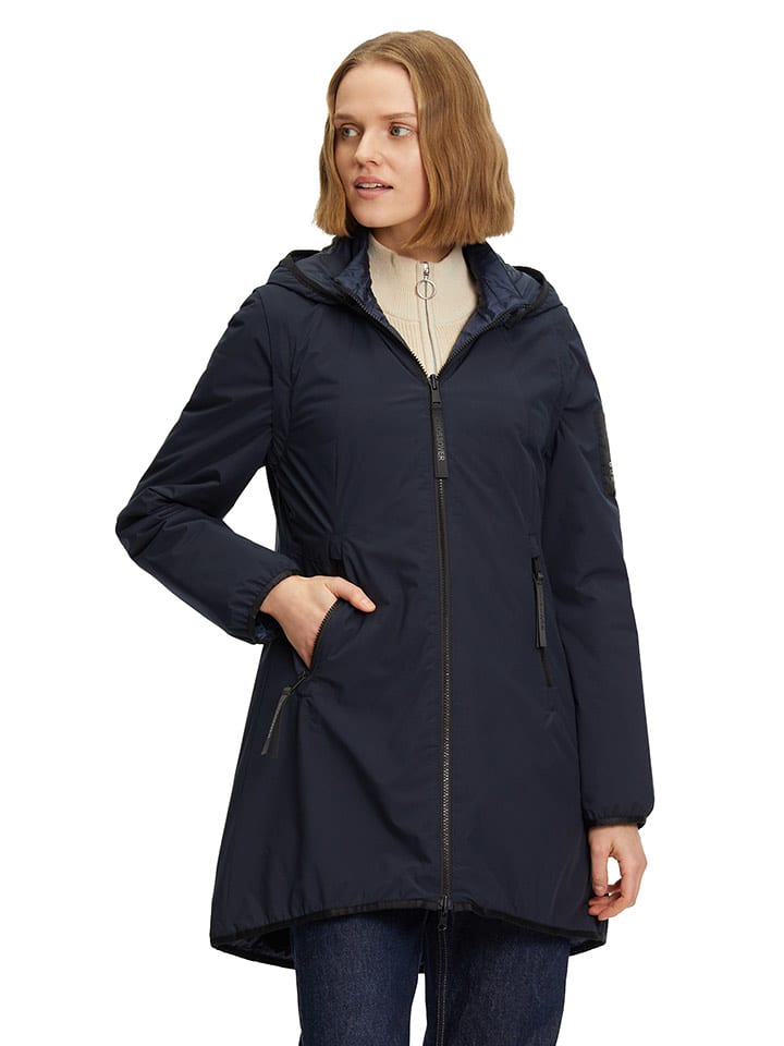 Betty Barclay Dwustronny płaszcz funkcyjny w kolorze granatowym rozmiar: 44