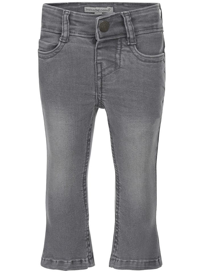 Koko Noko Dżinsy - Skinny fit - w kolorze szarym rozmiar: 74