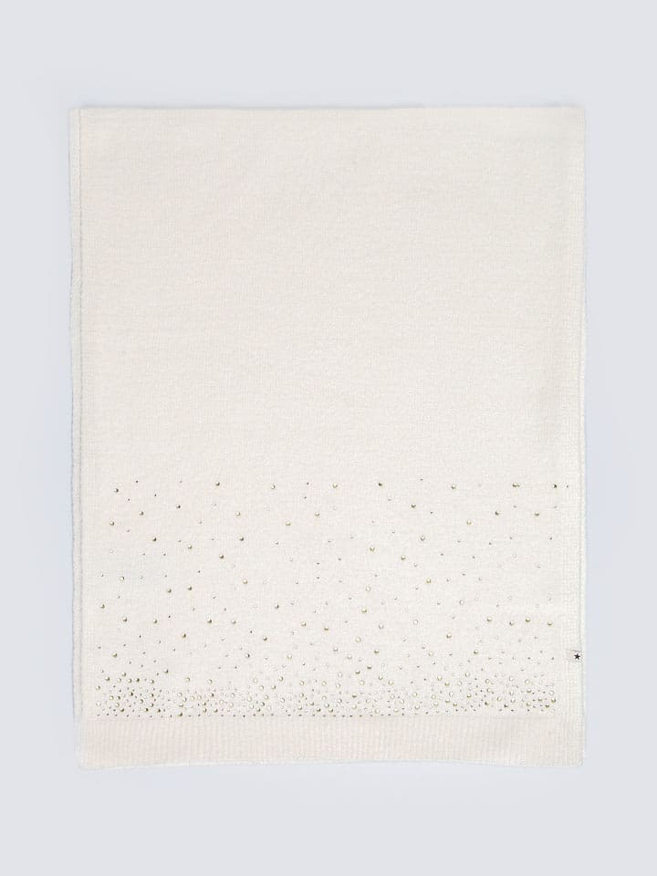 BIG STAR Szal w kolorze kremowym - 240 x 43 cm rozmiar: onesize