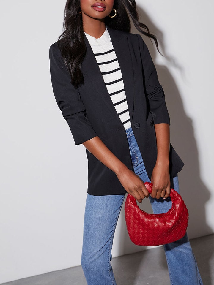 LA Angels Blezer w kolorze czarnym rozmiar: XL