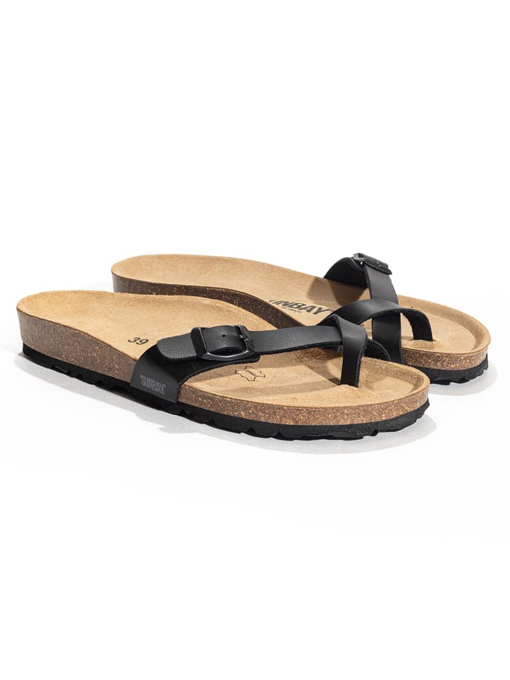 Sunbay Japonki "Petunia" w kolorze czarnym rozmiar: 38