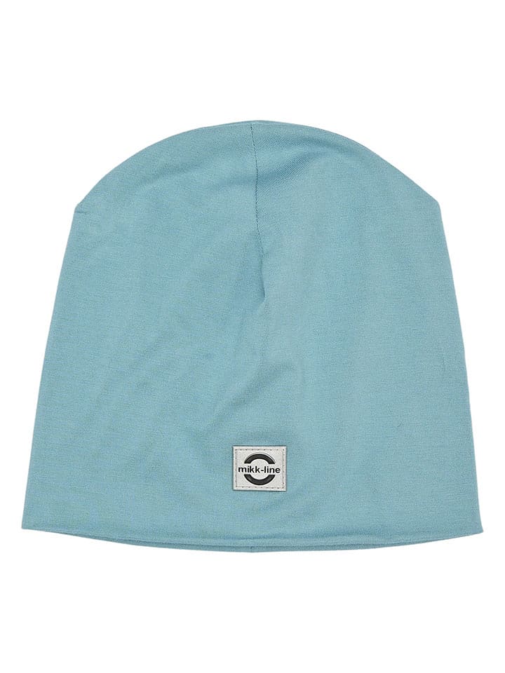 mikk-line Czapka beanie w kolorze błękitnym rozmiar: 98/104