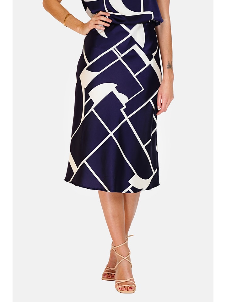 William de Faye Spódnica w kolorze granatowym rozmiar: 38